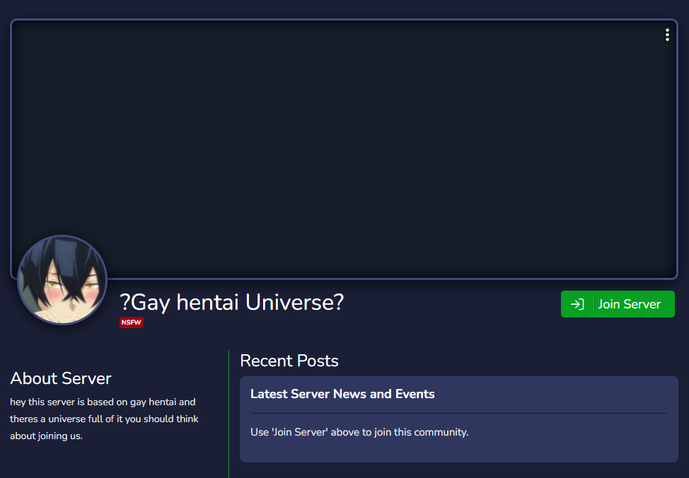 Comunità per Gay Hentai Discord - Universo Hentai Gay 