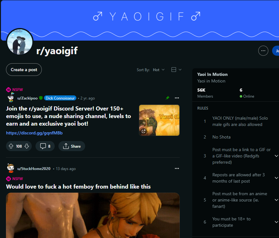 Comunità per gay Hentai Reddit - r/yaoigif