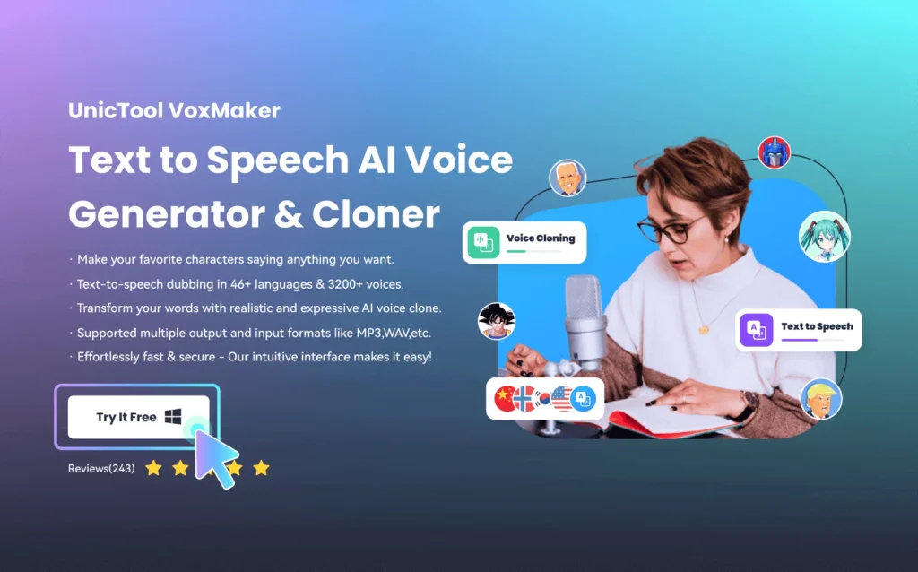 AI Text to Speech Porn VoxMaker site